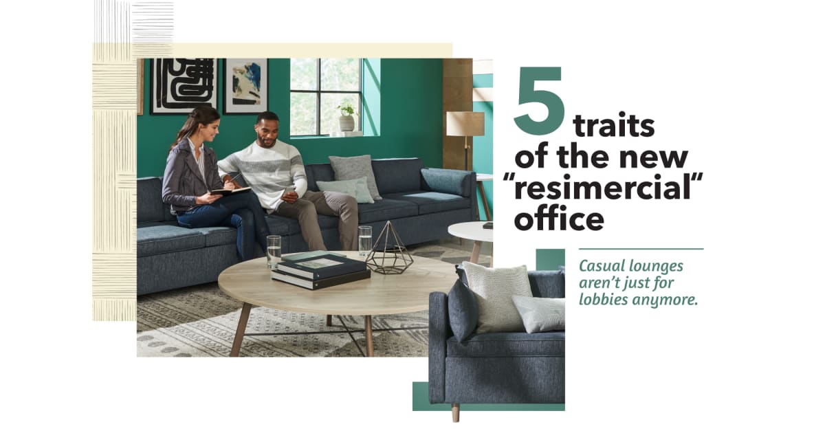 5 Characteristics of the New "Resimercial" Office HON Office Furniture